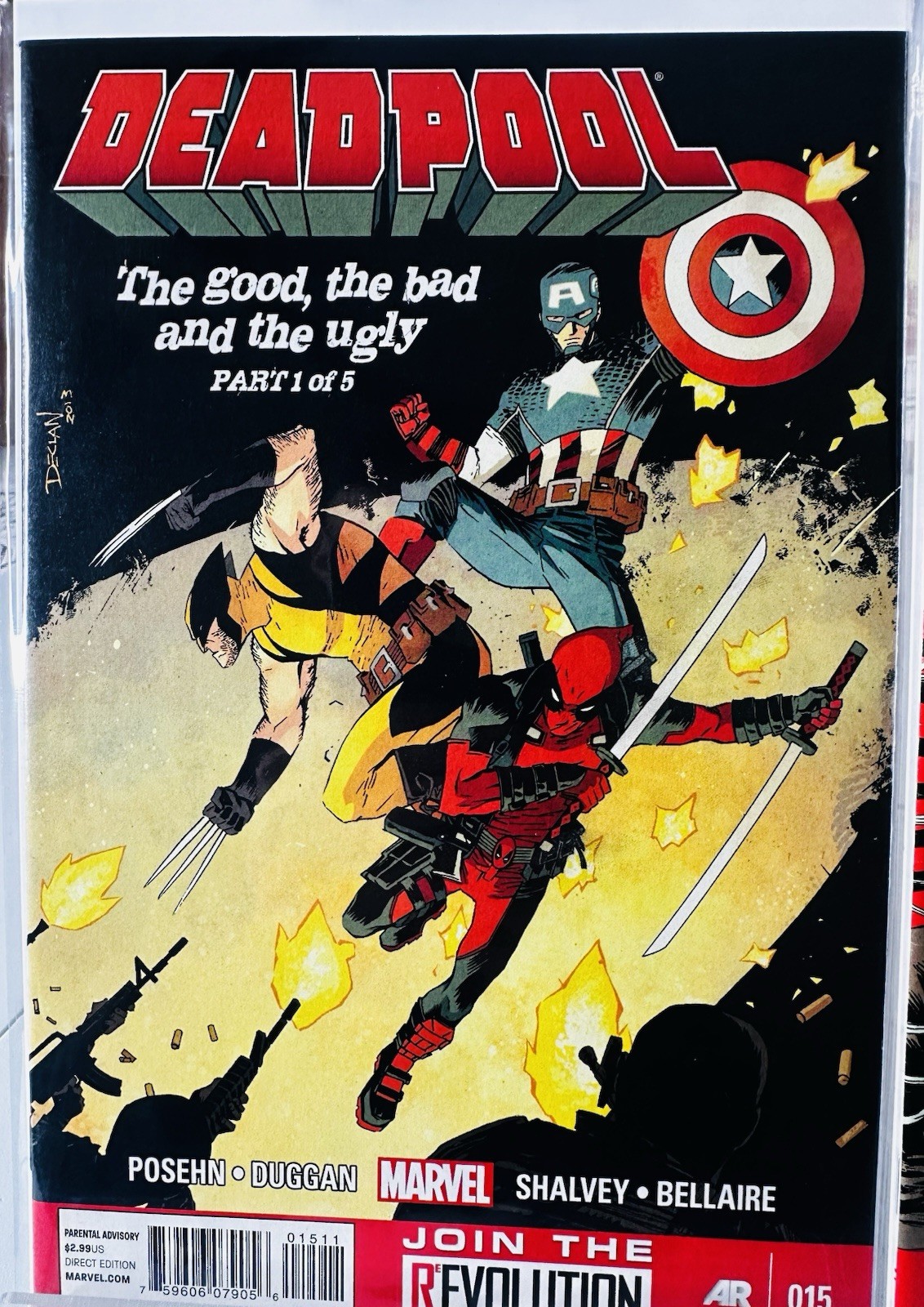 Deadpool #1 Comic Lot Marvel Comics Collection Deadpool Kills First Print 2012