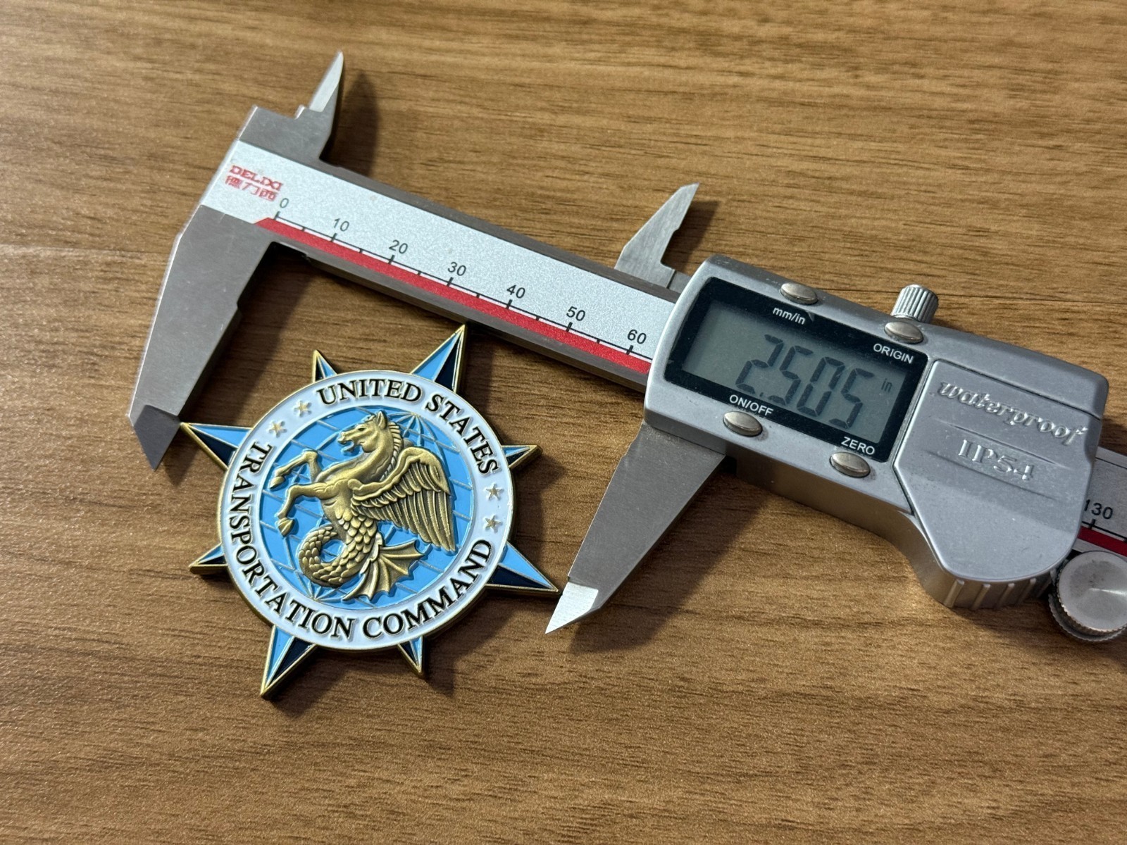 US Transportation Command Deputy Commander Global Support Challenge Coin 4#J