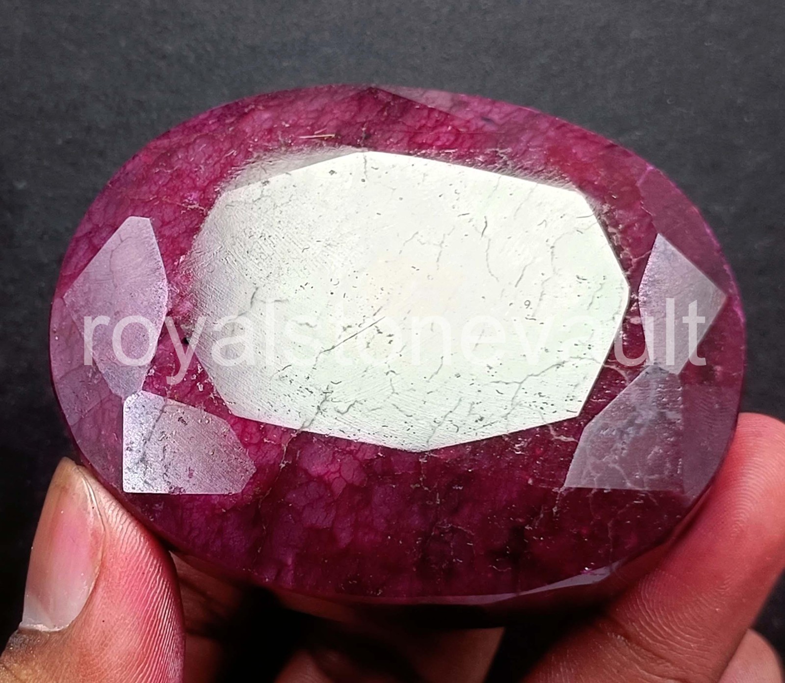 866.5 CT Oval Shape Natural Red Ruby IGL Certified Opaque Loose Gems 5AOI