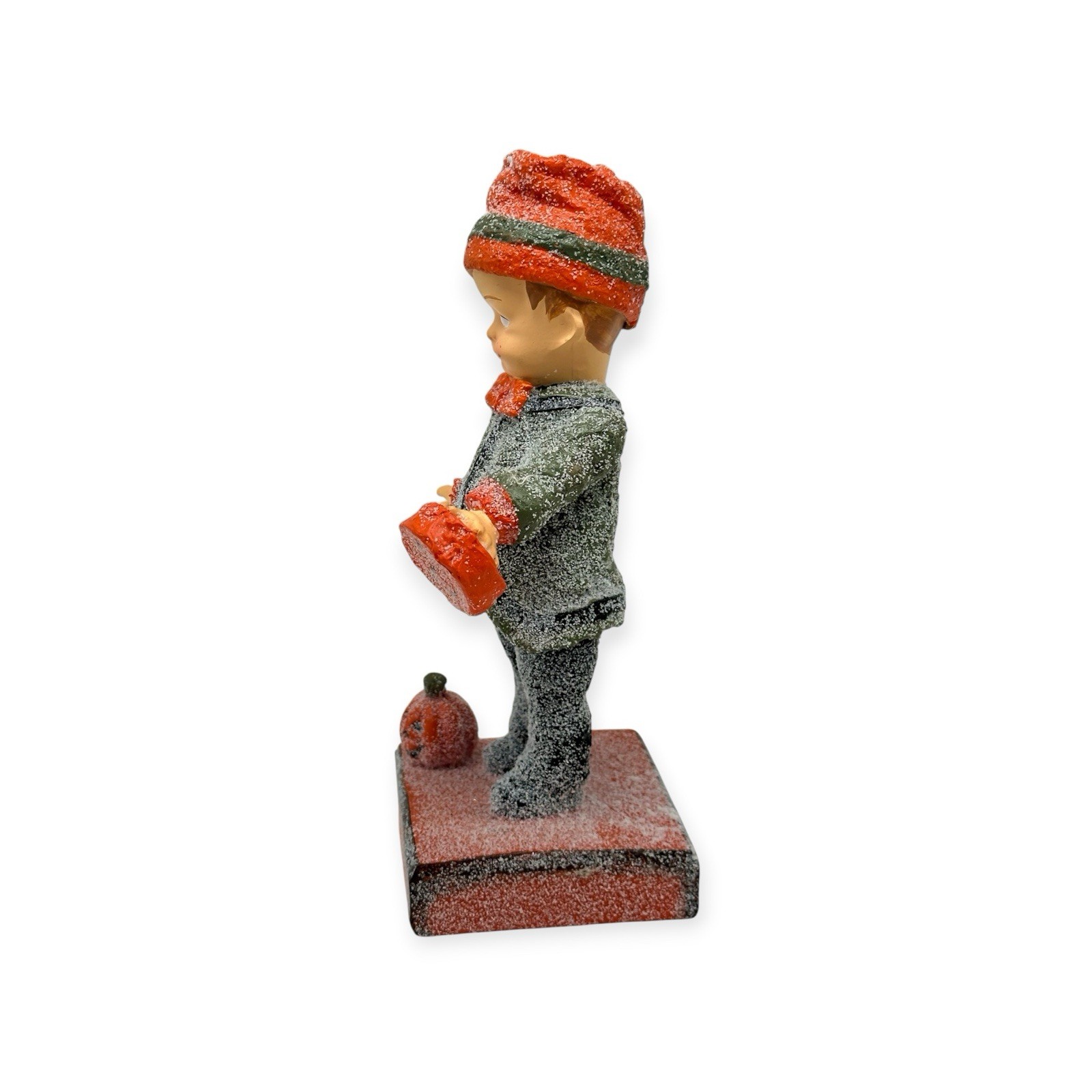 Vintage Margaret Haire KITSCHY Halloween Barnaby’s Bowtie Figurine Fall Art