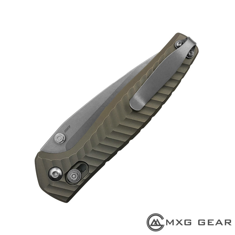 (Black) Titanium Deep Carry Pocket Clip for Benchmade 781 Anthem Knife