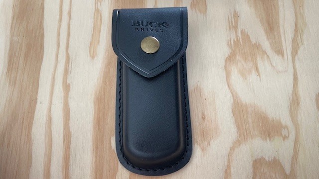 Buck 110USA Leather Sheath Black Sheath Only – New