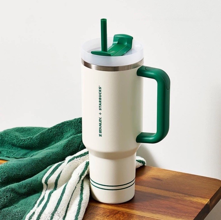 Starbucks Korea SS Stanley Connected Quencher Tumbler 1183ml (40oz)