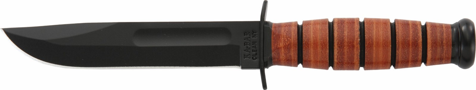 KABAR 1251 Single Mark Short Straight Edge Fighting, Combat, Tactical Knife