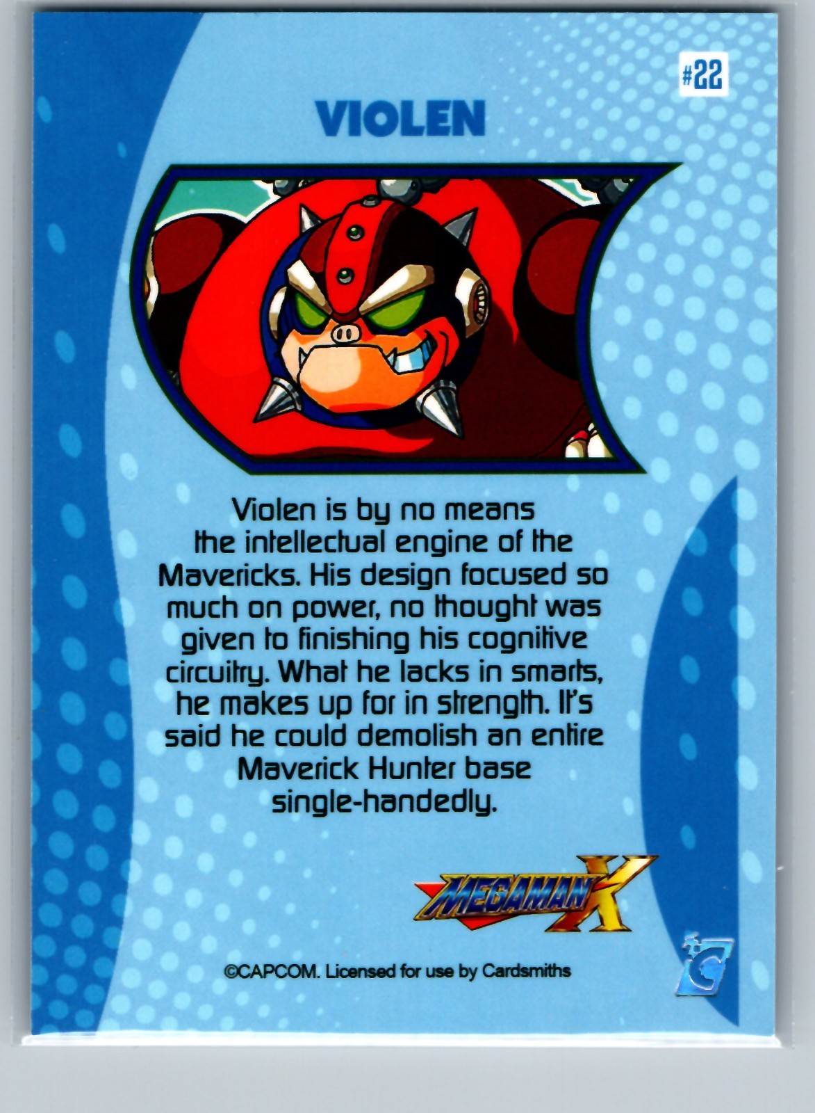 Violen #22 | Base | 2025 Cardsmiths Mega Man X | LP