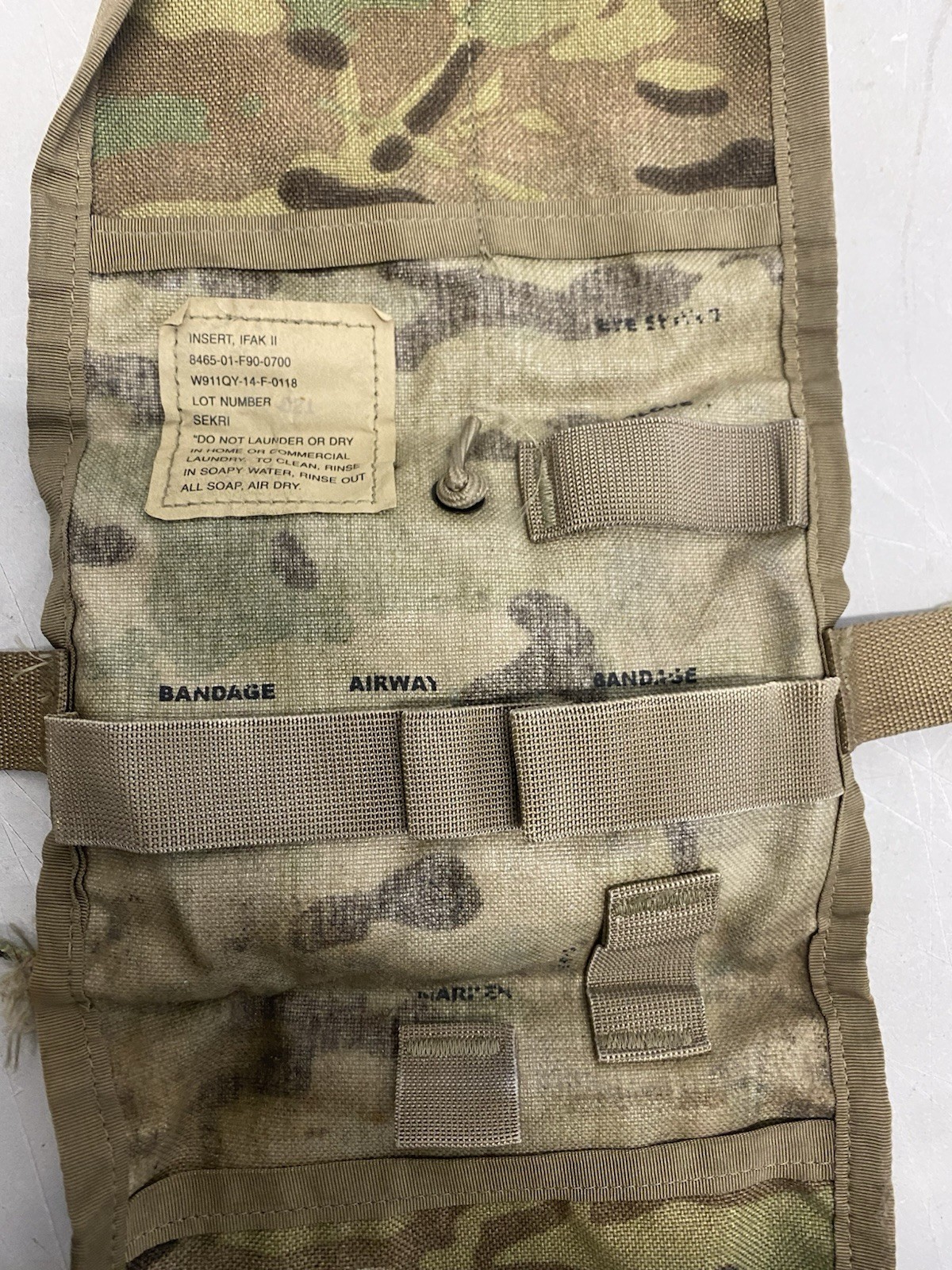 USGI Molle 2 Multicam IFAK 2 Insert OCP 8465-01-F90-0700