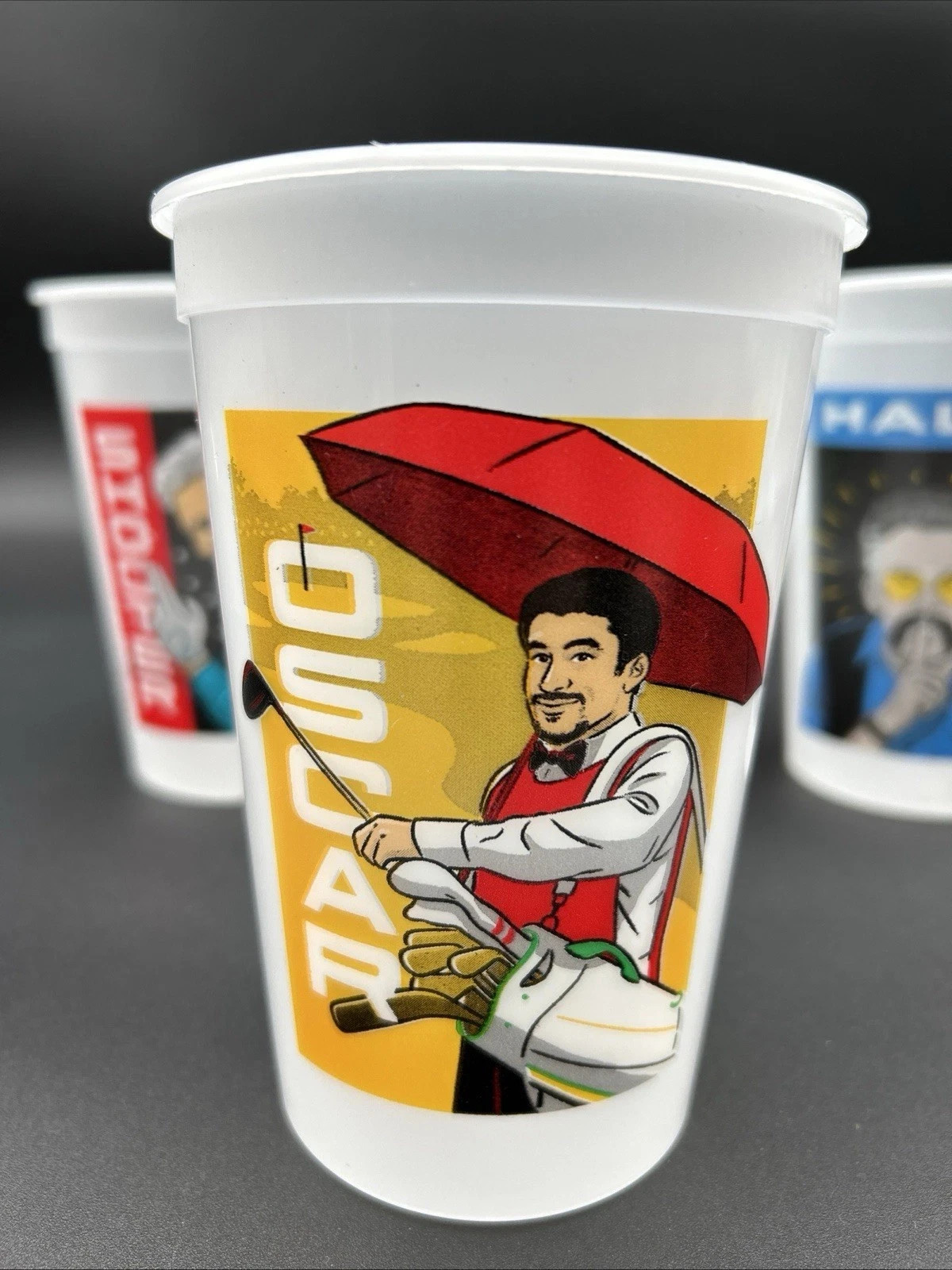 Authentic Happy Gilmore 2 Subway Collectible Cups – Set Of 4 – NEW – Free Ship