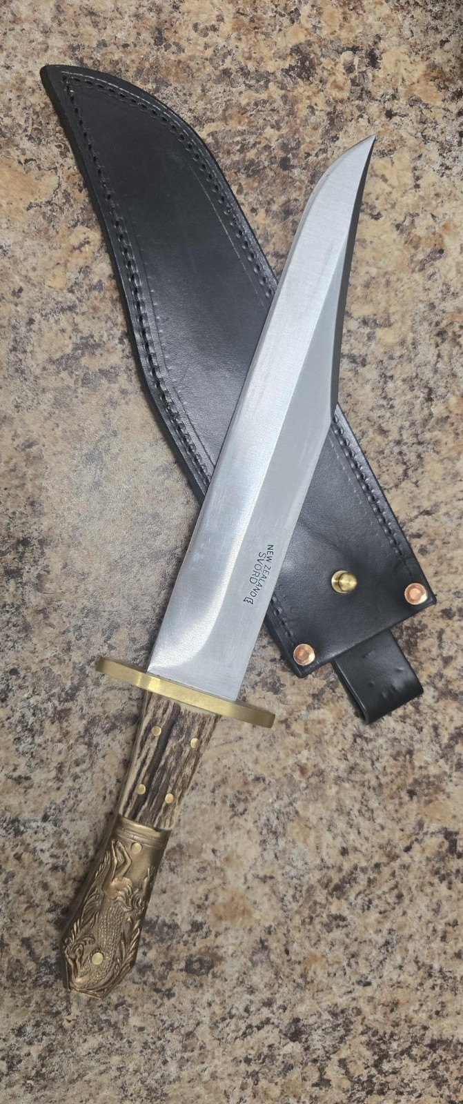 Svord Half Horse Half Alligator Bowie Knife