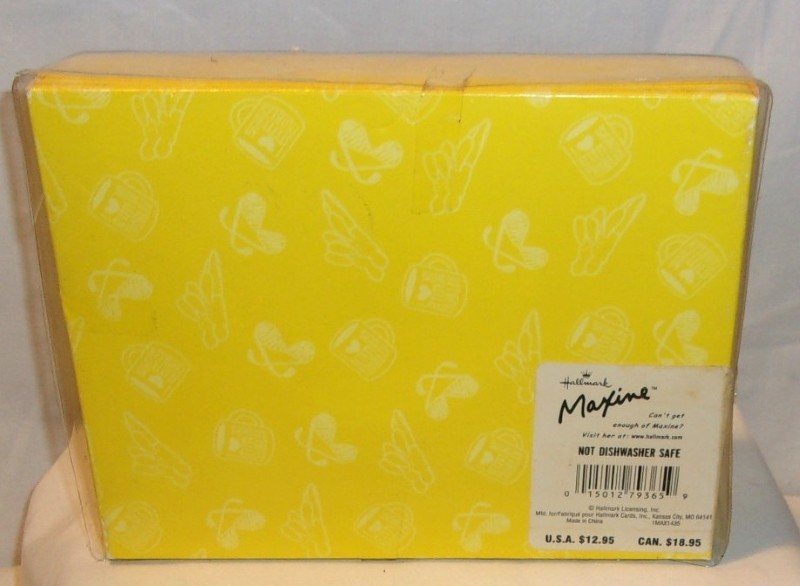 HALLMARK MAXINE COMIC WINE BOTTLE STOPPER SET – NEW IN BOX –