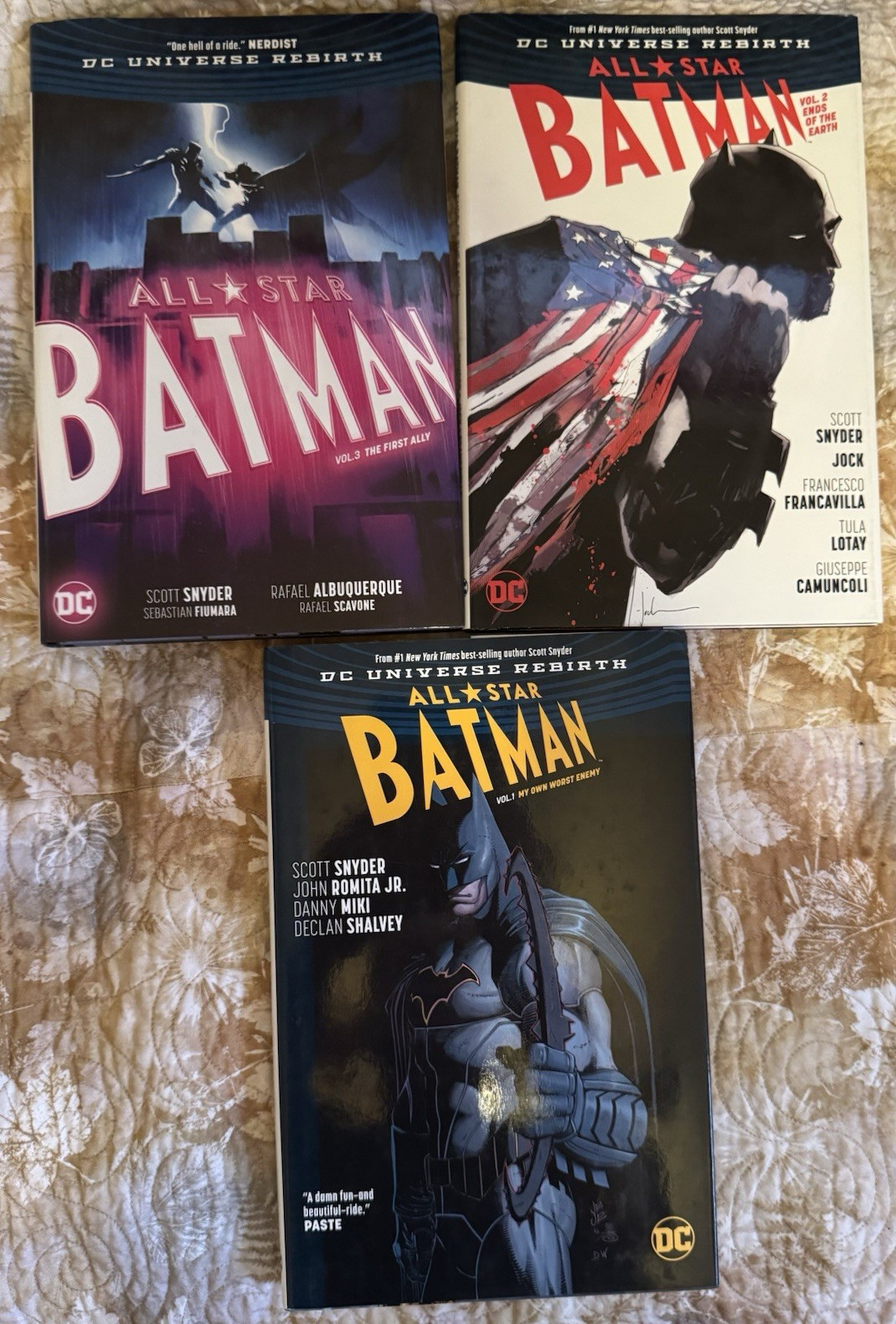 All-Star Batman HC Vol 1-3 Complete Scott Snyder DC Hardcover Set