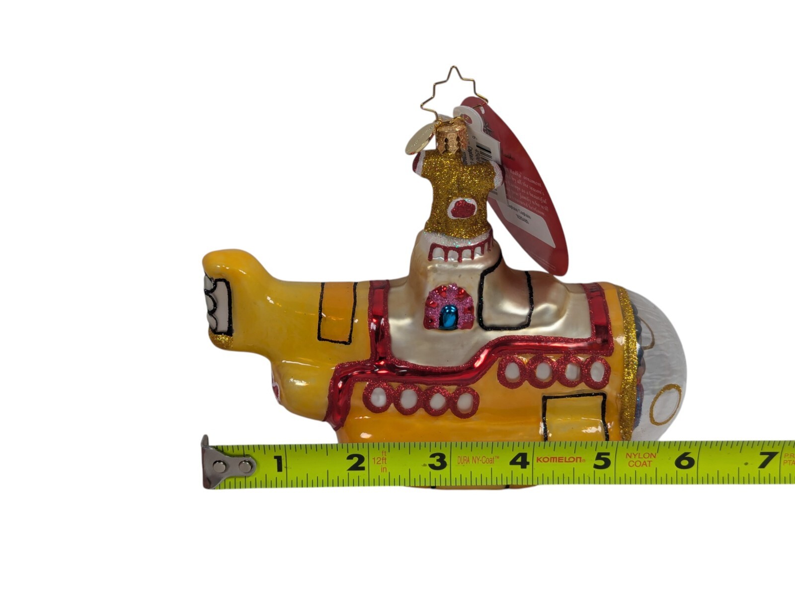 Christopher Radko – The Beatles – Captain Captain Yellow Submarine Tree Ornament