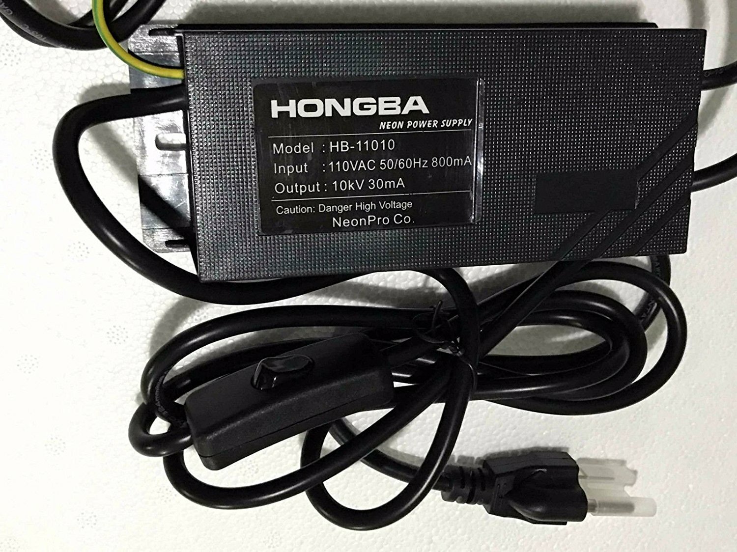 10kV 30mA For Glass Neon Light Sign Lamp Power Supply Electronic Transformer