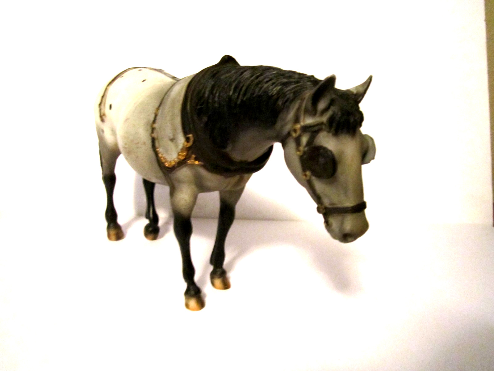 Breyer Old Timer Appaloosa Warehouse w/ blinders but no hat