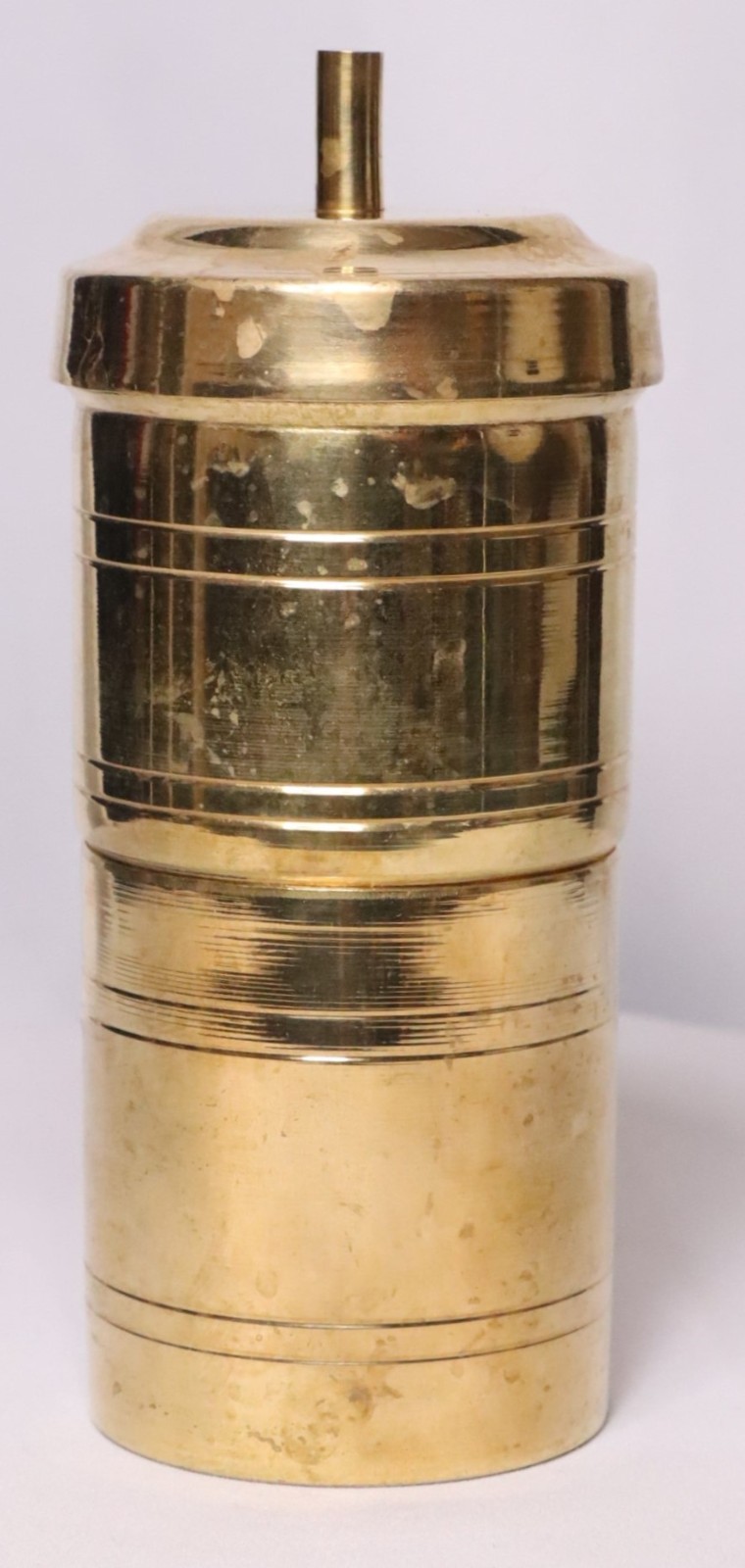South Indian Tradtional Brass Coffee Filter Maker w/ Tumbler – Drip Style