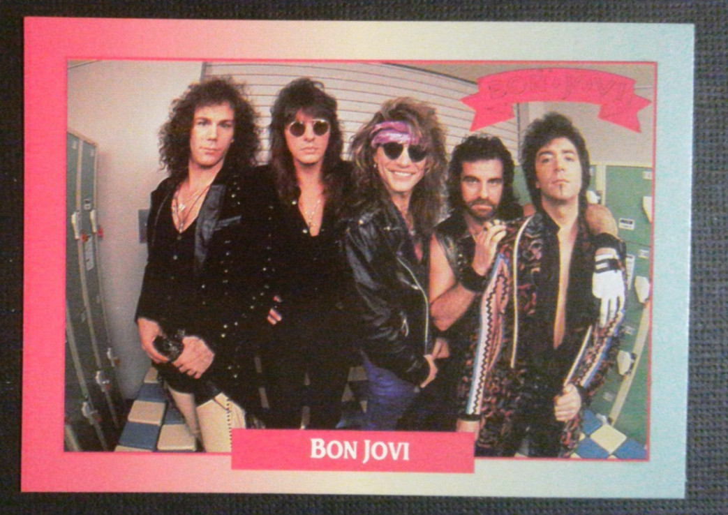 1991 Brockum RockCards Bon Jovi #190
