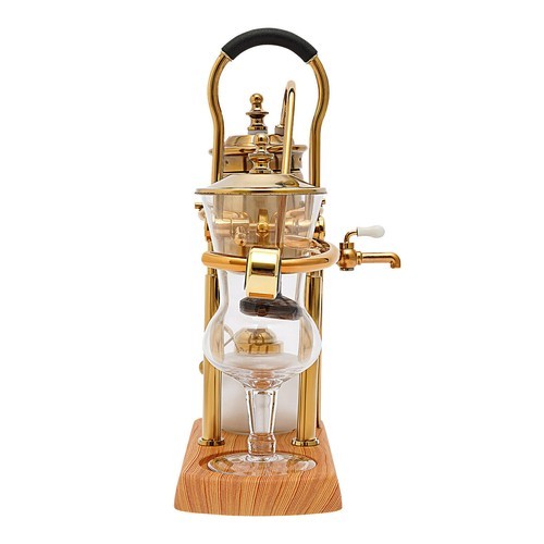 15OZ Royal Belgian Belgium Balance Syphon Coffee Maker Siphon Brewer Golden HOT