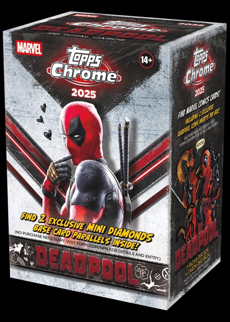 2025 Topps Deadpool Blaster Exc Mini Diamonds, Refractors! Complete Your Set!