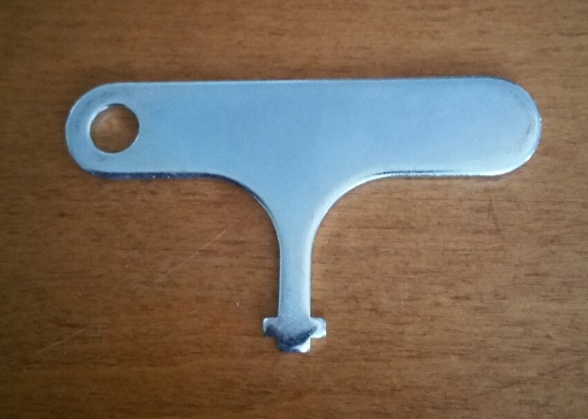 BRAND NEW HARD STEEL SINGLE SLOT PAY PHONE ACCESS TOOL T KEY PAY TELEPHONE KEY