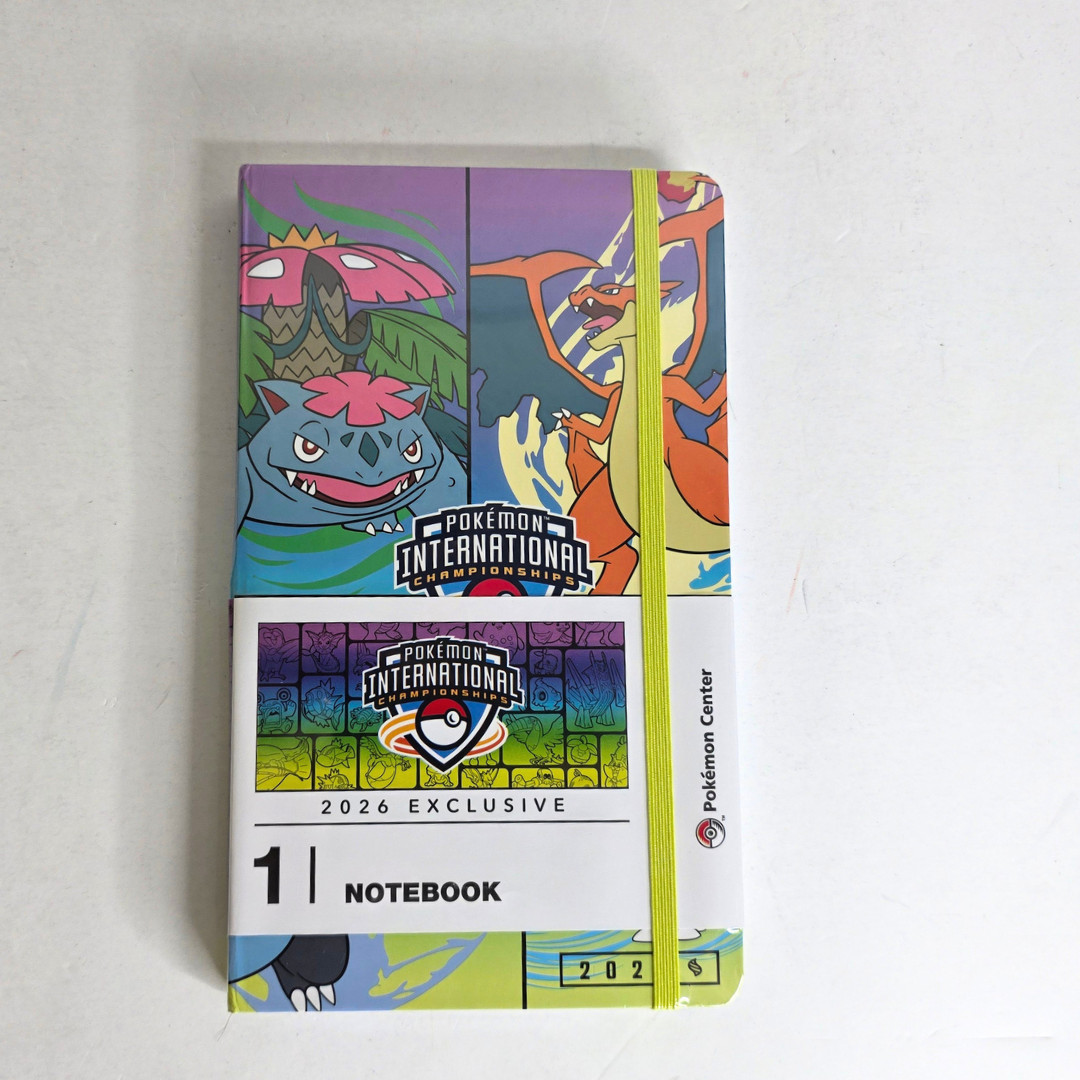 Pokémon Center NAIC 2026 Pokemon International Championship Exclusive Notebook