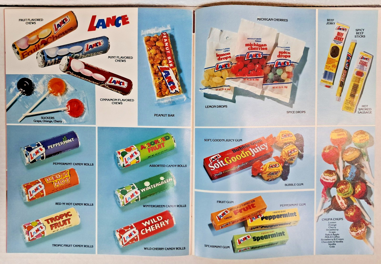 LANCE SNACKS – ORIGINAL 1983 PRODUCT BROCHURE