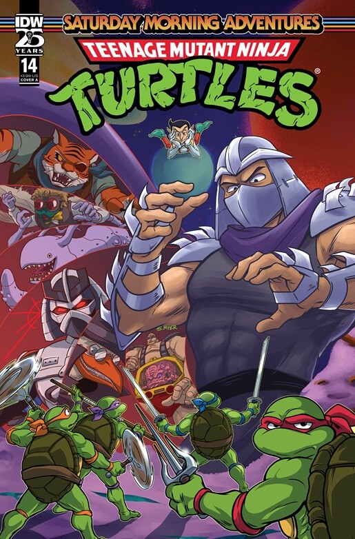 TMNT: Saturday Morning Adventures #14 Cover Select IN HAND
