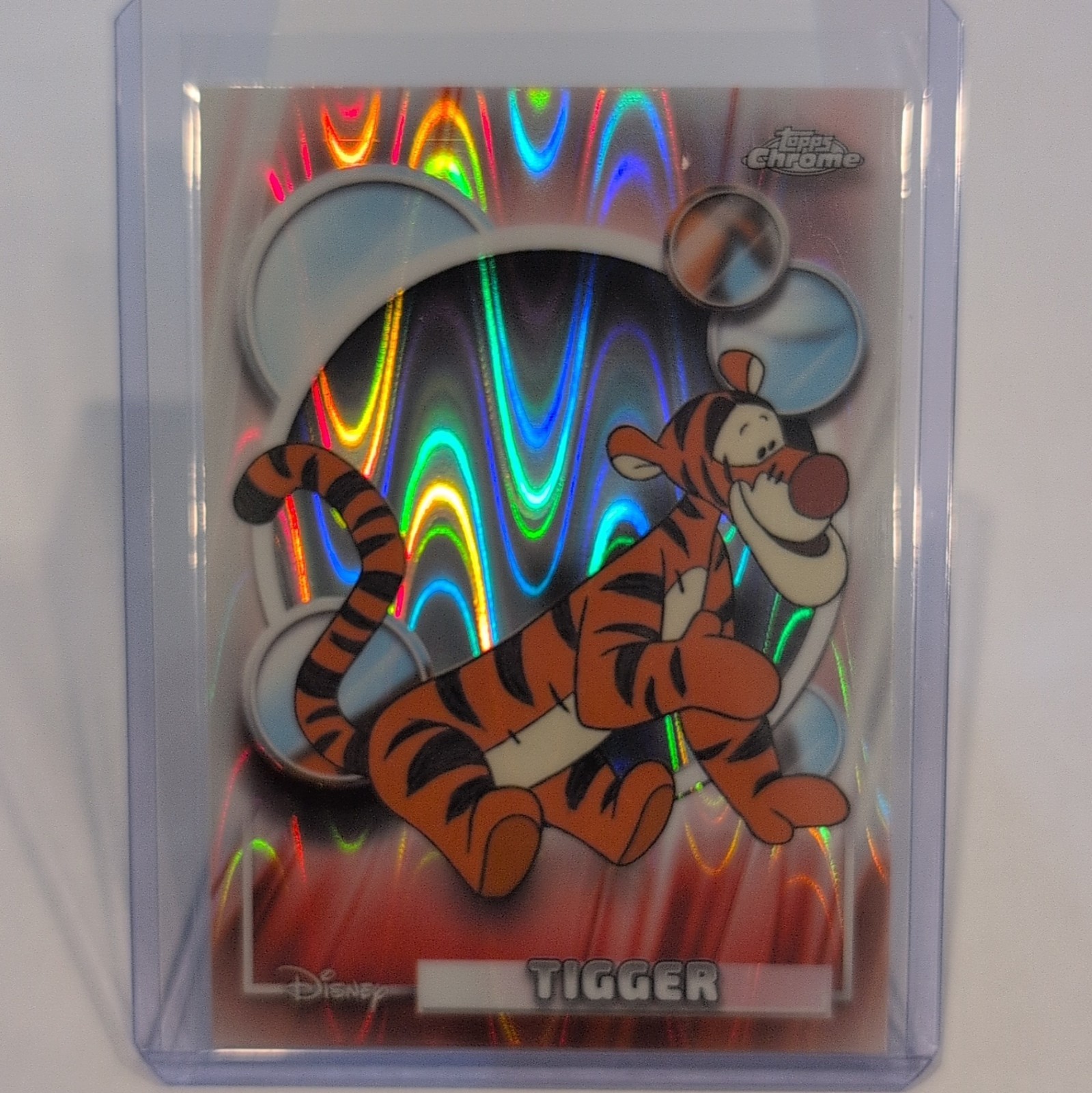 2026 Topps Chrome Disney Tigger Ray Wave #101