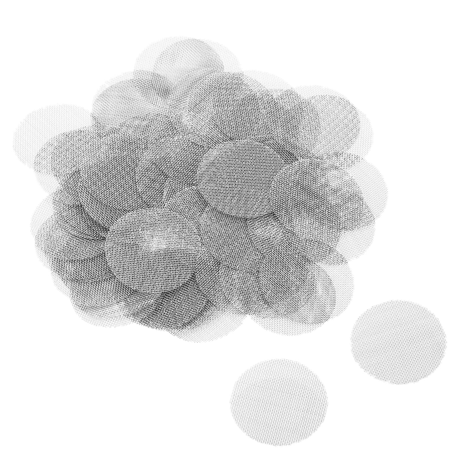 MECCANIXITY Pipe Screen Stainless Steel Screens, 1 Inch (25.4mm) Diameter for Pi