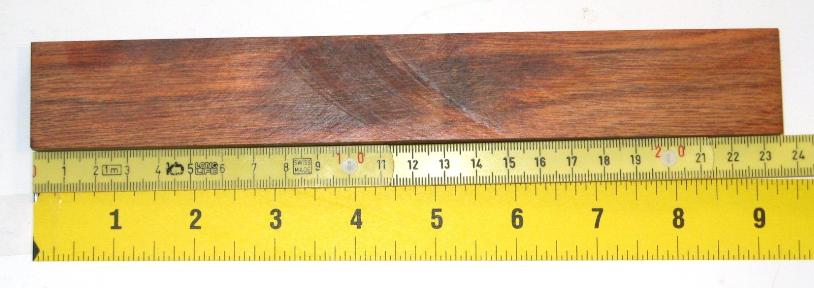 Rutland plywood OAK DYMONDWOOD knife scales blank. 9×3/8×1-1/4 inches RARE USA