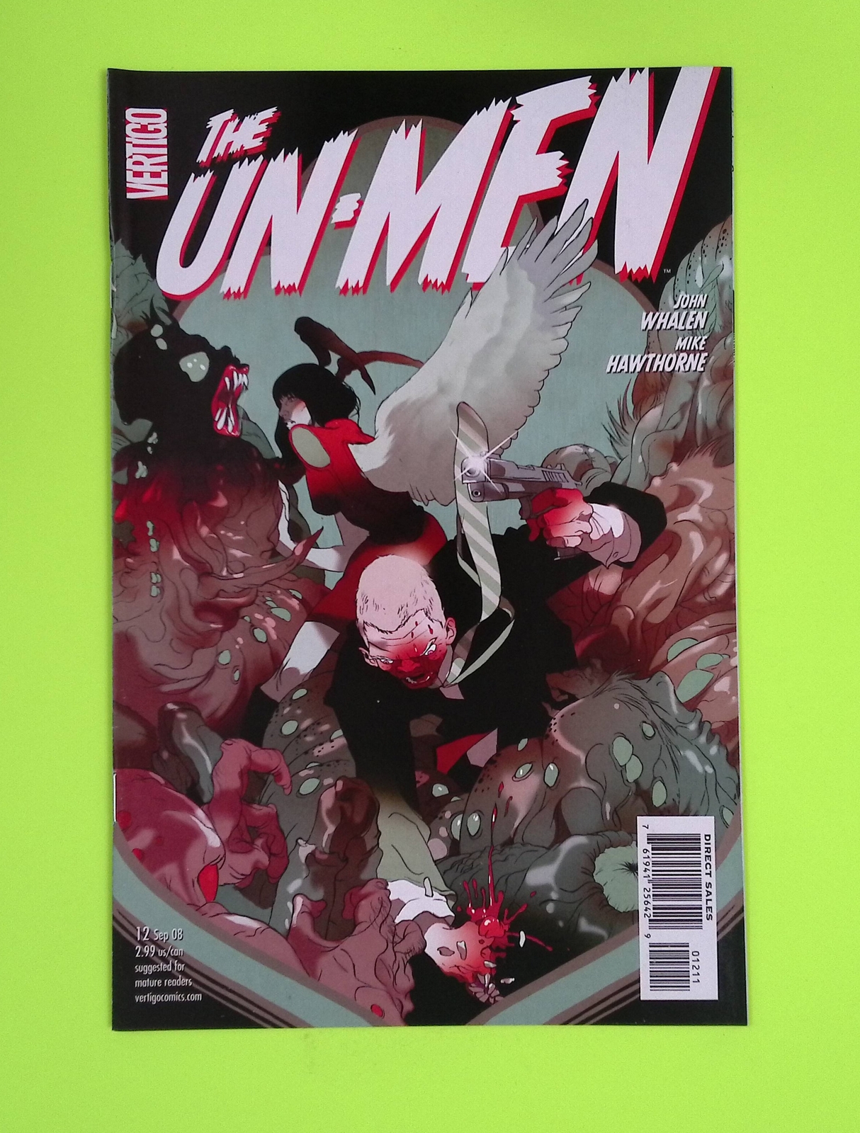 The Un-Men #12 2008 Vertigo High Grade Comic Book M28-98