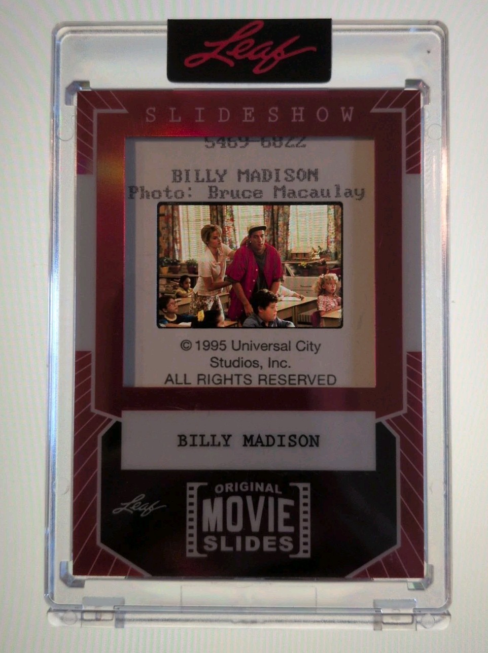 2026 Leaf Slideshow Movie Slides ADAM SANDLER in Billy Madison MS-BM1