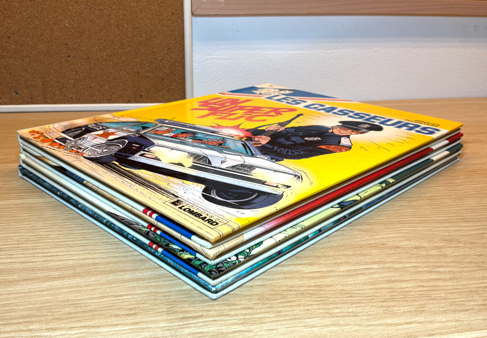 Les Casseurs Al et Brock 4-Book lot French Hardcover Comics Original Editions