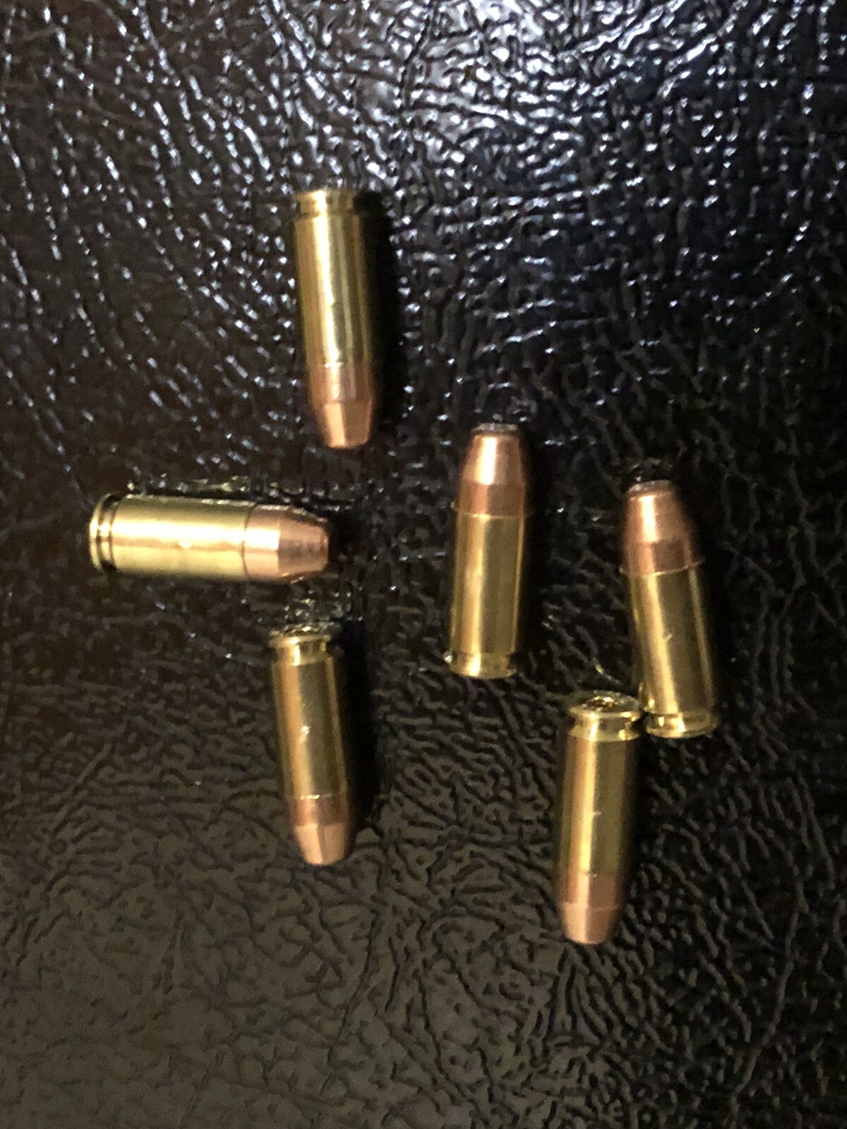 Pack Of 6 .40 Cal Bullet Fridge Toolbox Magnets