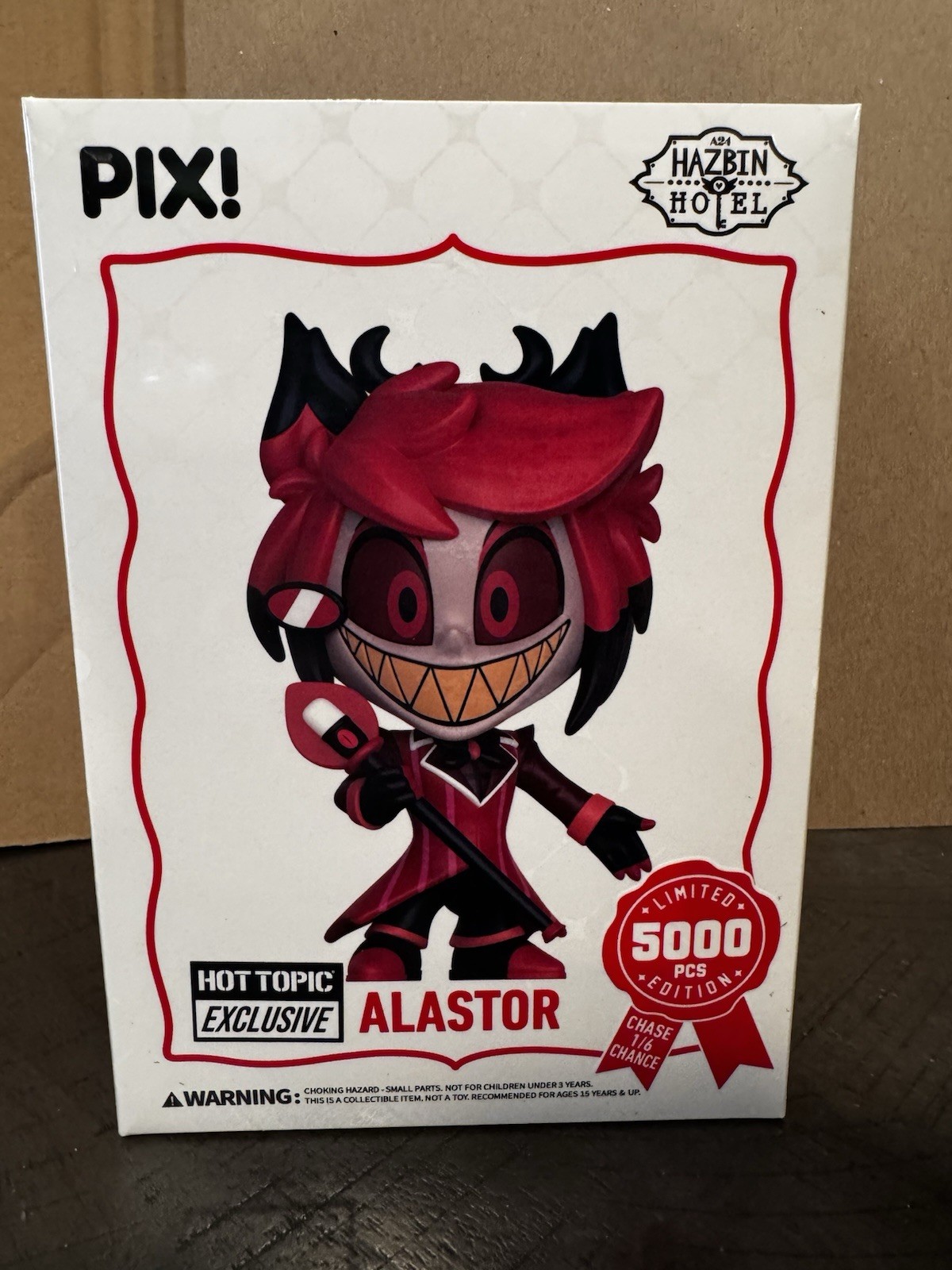 PIX! Thrilljoy Hazbin Hotel: Alastor 2025 Hot Topic Exclusive 5000 LE