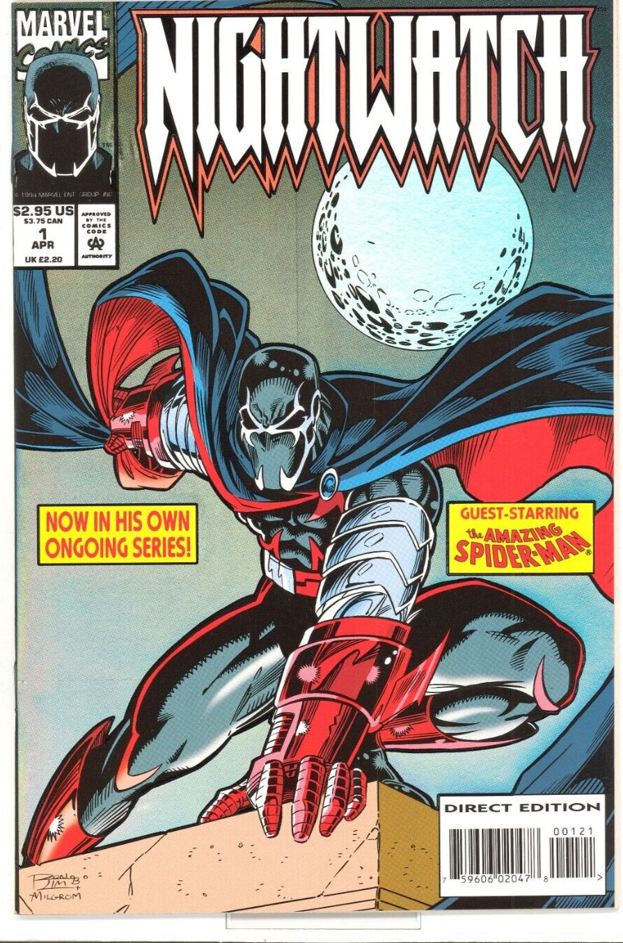 Nightwatch #1 Near Mint/Mint (9.8) 1994 Holofoil Marvel Comic ~ UNCIRCULATED ~