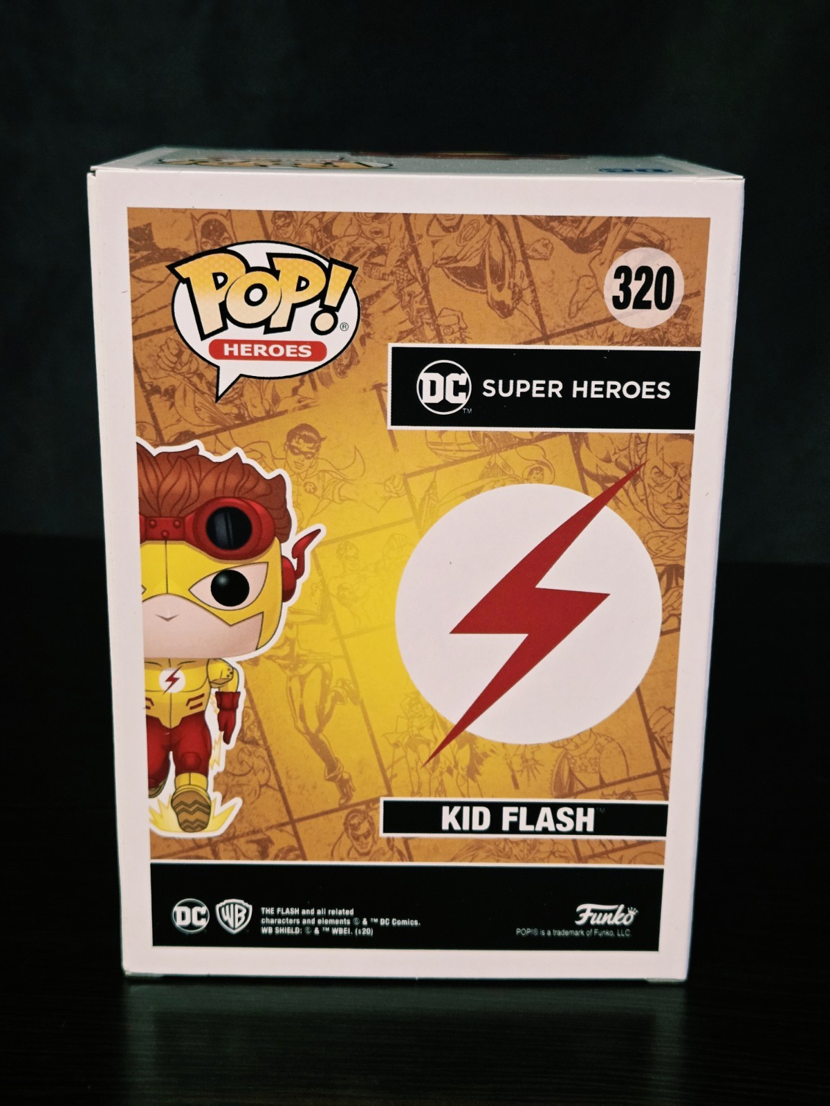 Funko Pop! Kid Flash #320 Hot Topic Exclusive Vinyl Figure