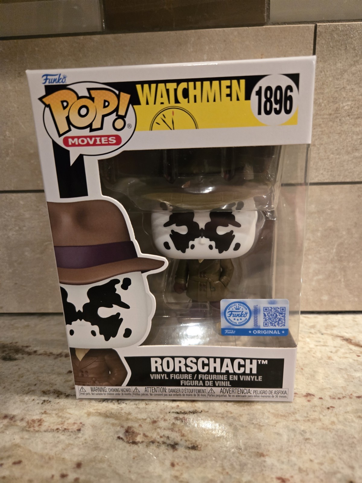 Funko Pop – DC Universe – Rorschach – Funko (Exclusive) 1896