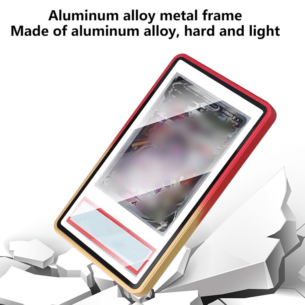 Gradient Metal Case for 35PT BGS Graded Card Slab Bumper Guard Protector