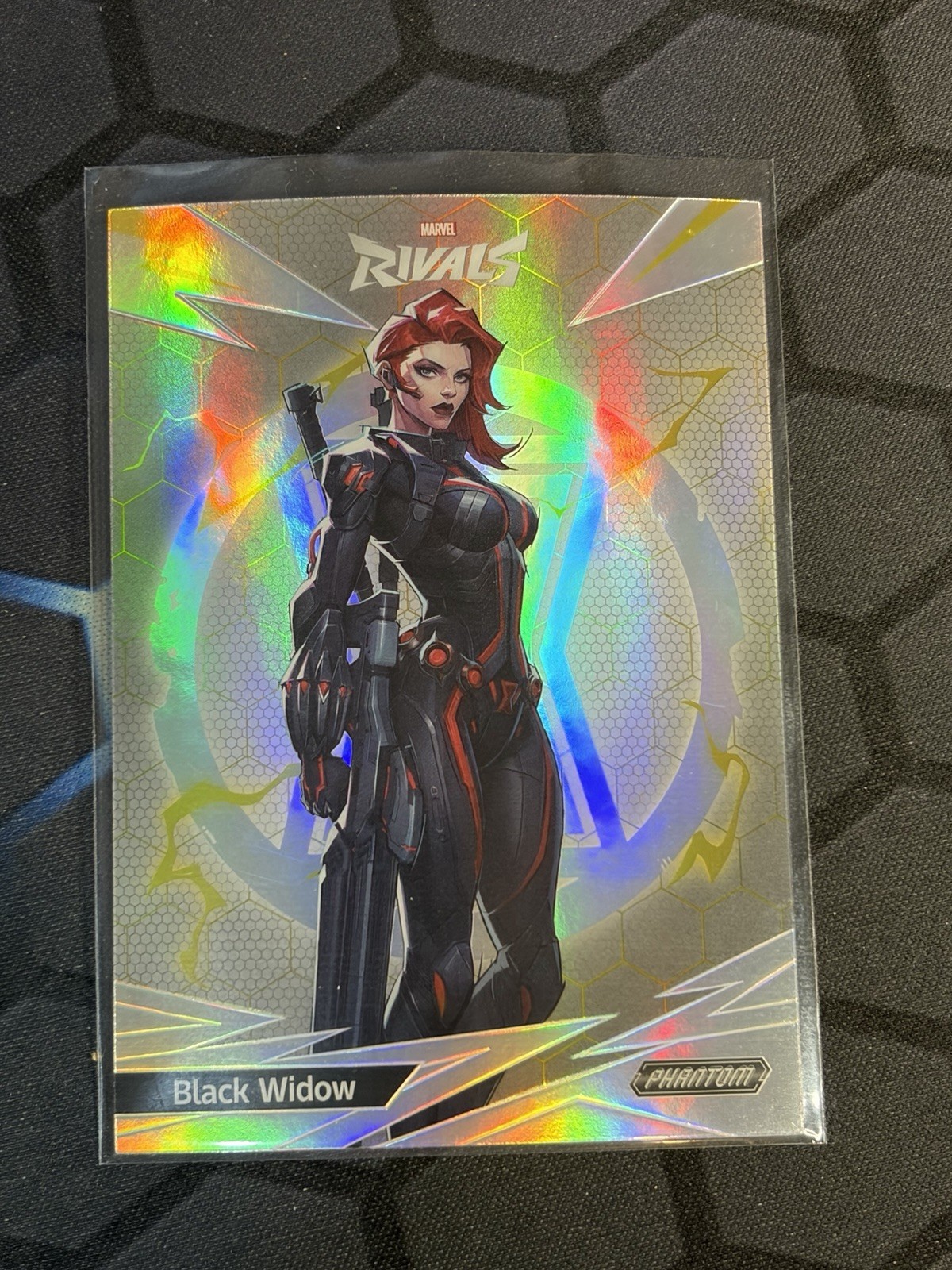 2025 Kakawow Phantom Marvel Rivals Silver Refractor Black Widow #PMR-I-07
