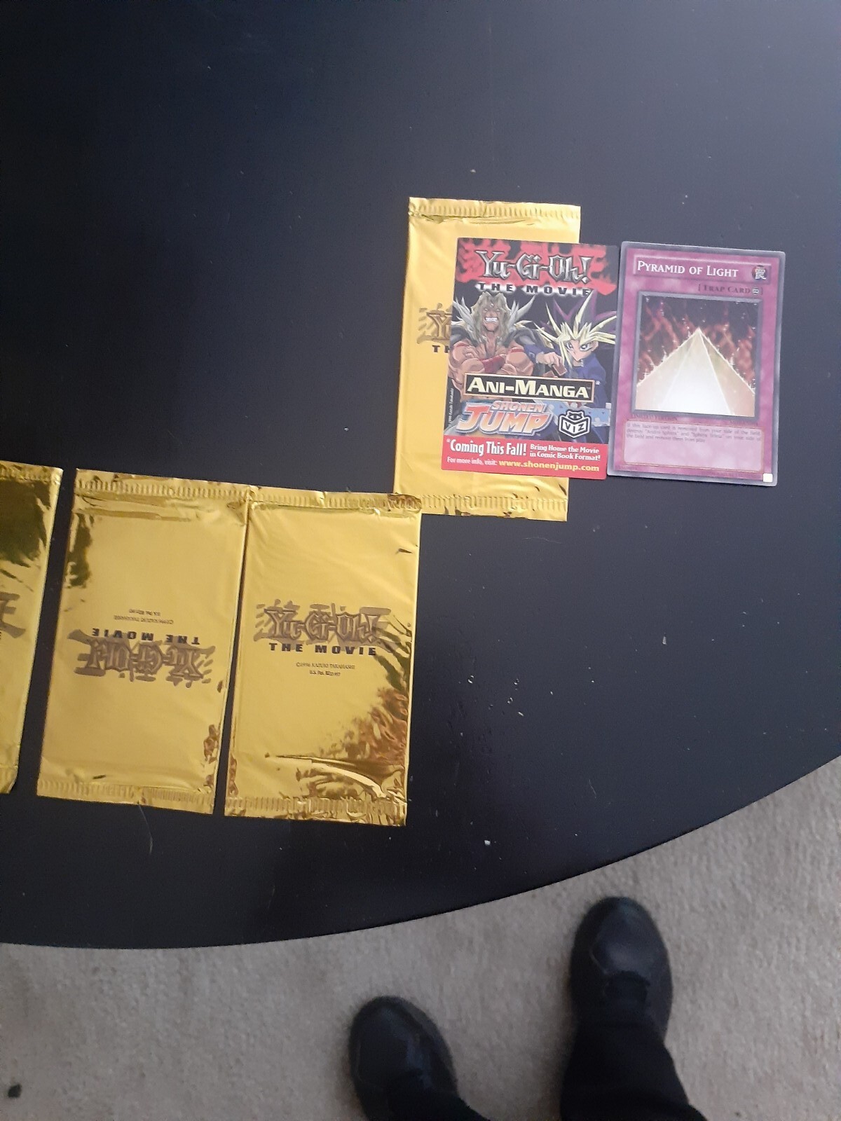 Yu-Gi-Oh! The Movie 2004 Gold Promotional Card Packs Brand New Factory Sealed