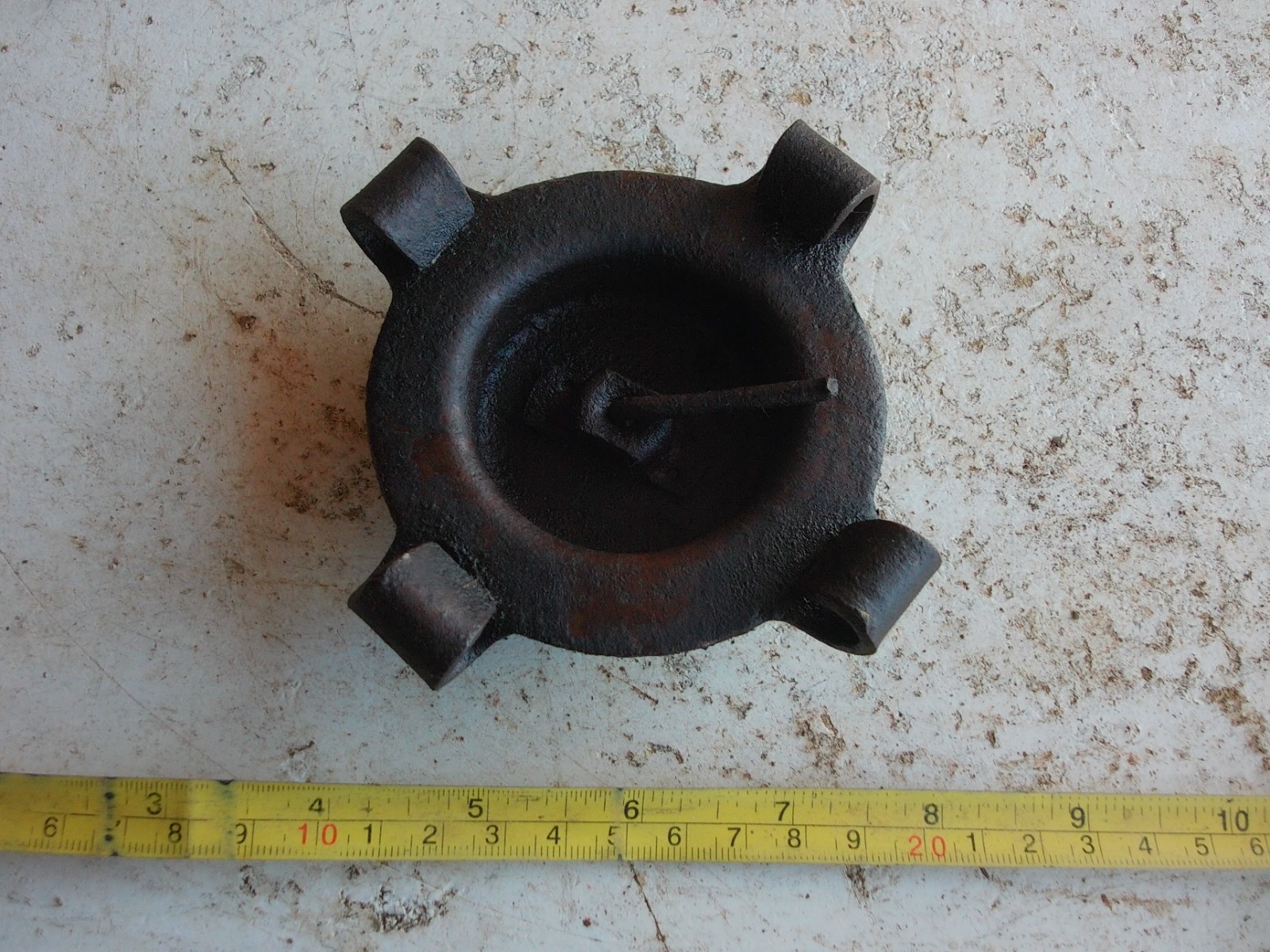 Vintage Military Jerry Can Lid Usable Condition Lot 25-47-G