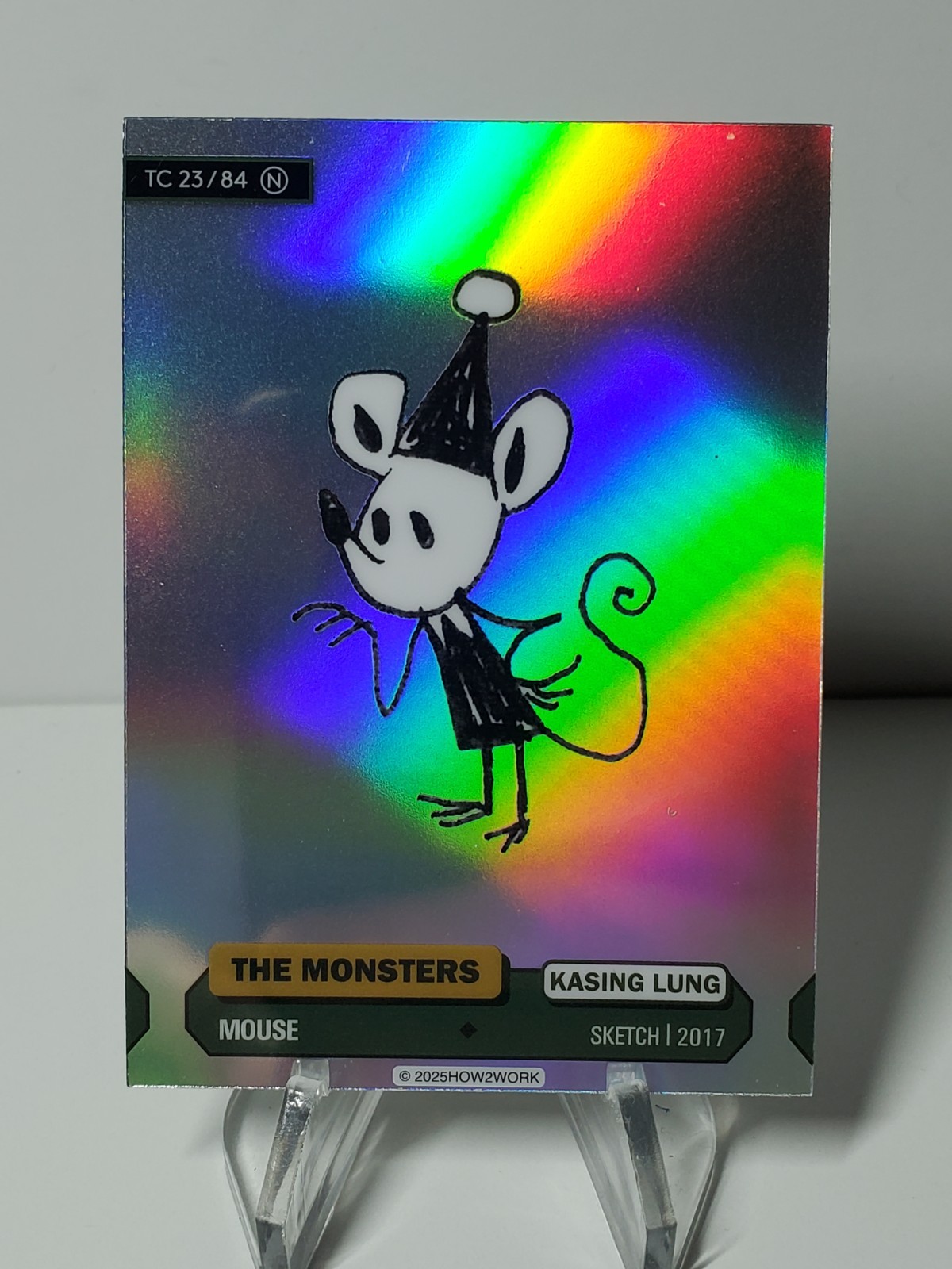 🔥2025 How2Work THE MONSTERS Series 3 “MOUSE” 23/84 N LABUBU by Kasing Lung!🔥