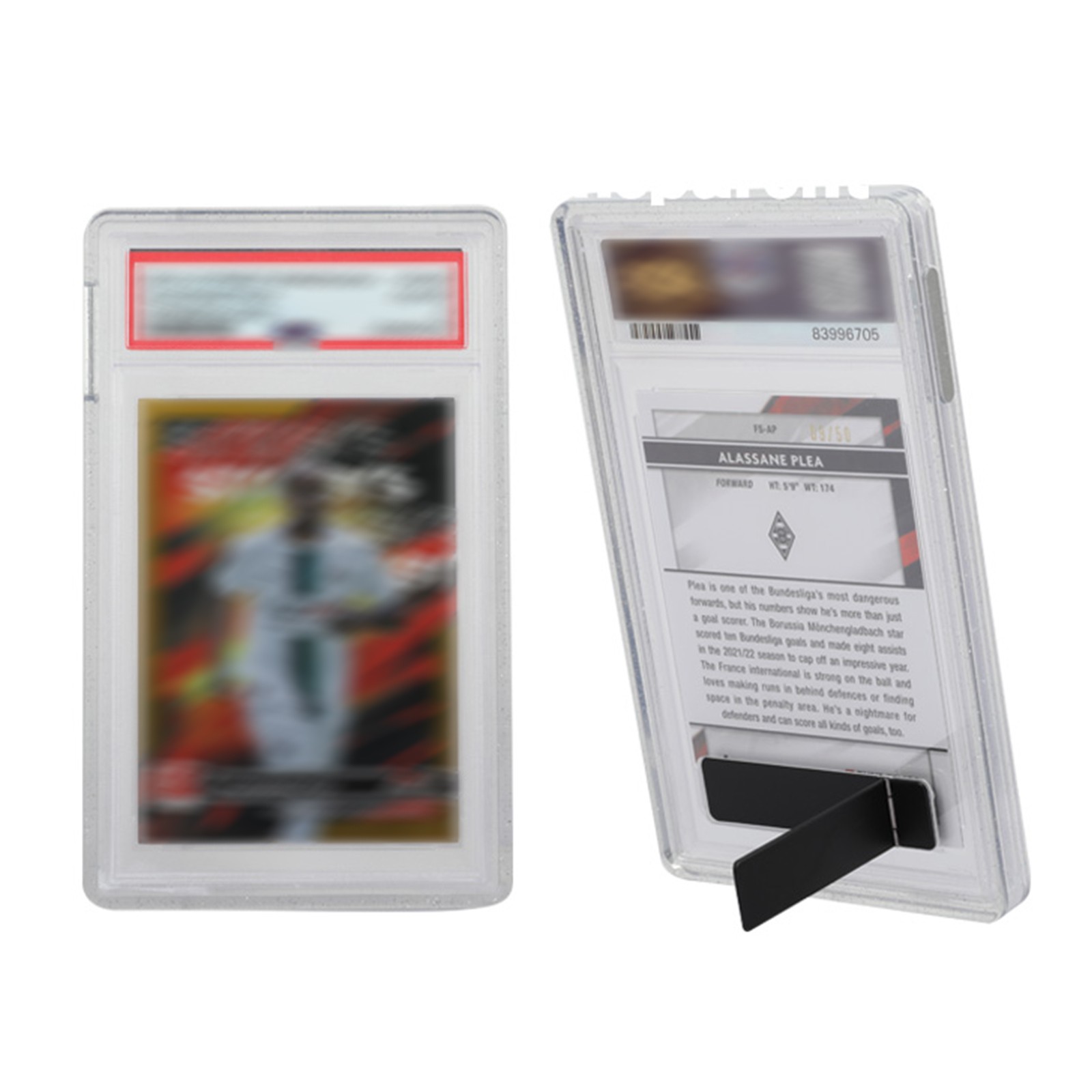 For PSA/CGC 35PT Invisible Bracket TPU Single Shield Rating Card Protective Case