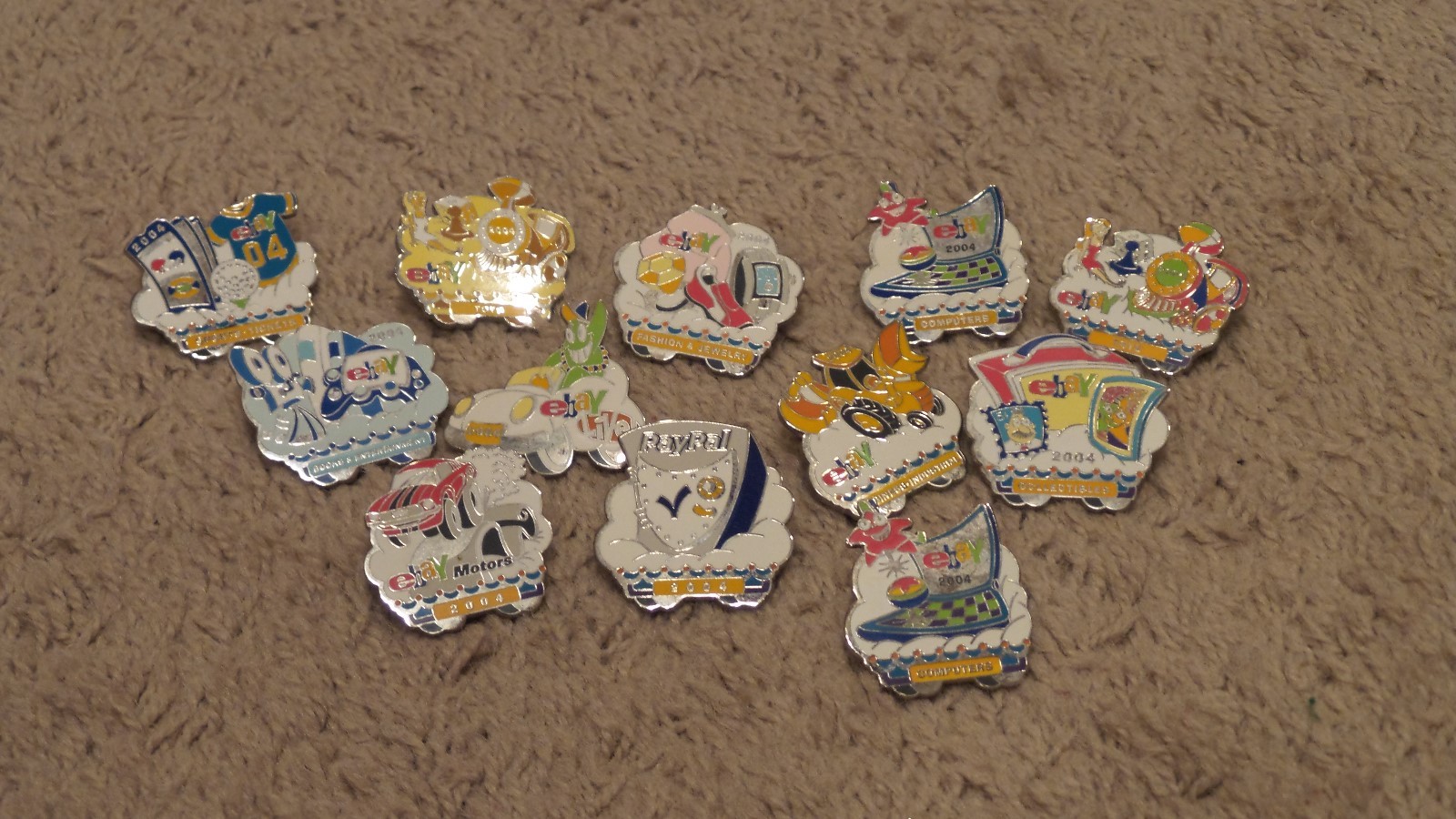 2004 Ebay Pins, Your Choice