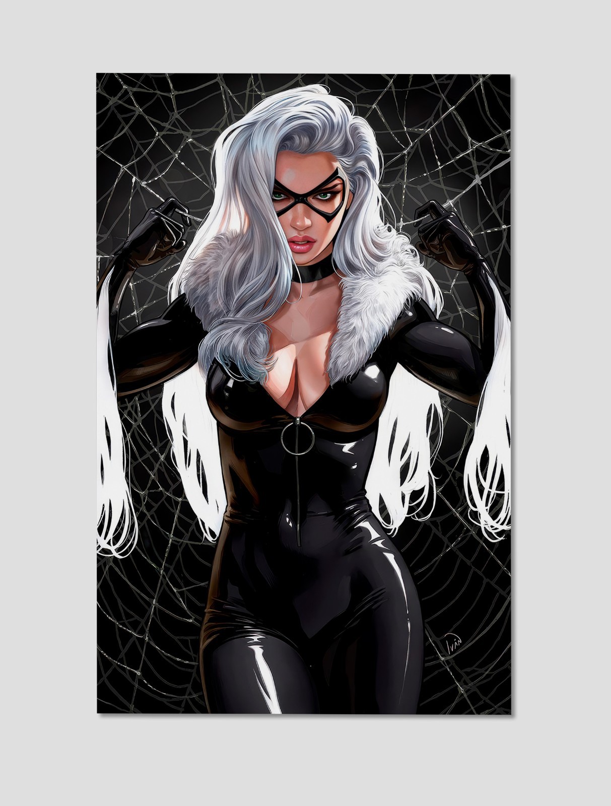 Marvel Black Cat Premium Giclee Print 11″ x 17″ Amazing Spider-Man Wall Art