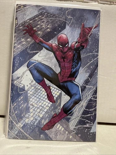 Ultimate Spider-Man #1 (2024) 3rd Print 1:25 Checchetto Virgin Variant NM+