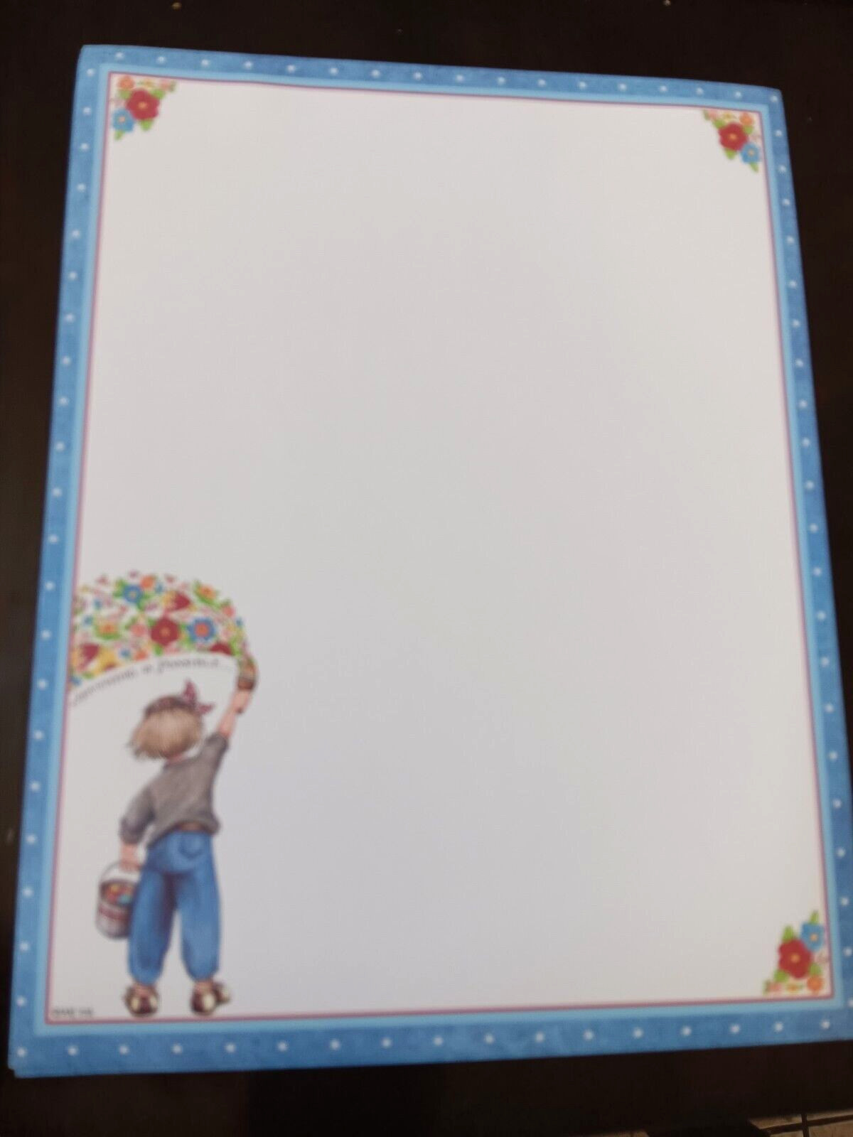 Mary Engelbreit Stationery Paper 8 1/2x 11 – “Anything is Possible” 10 Sheets