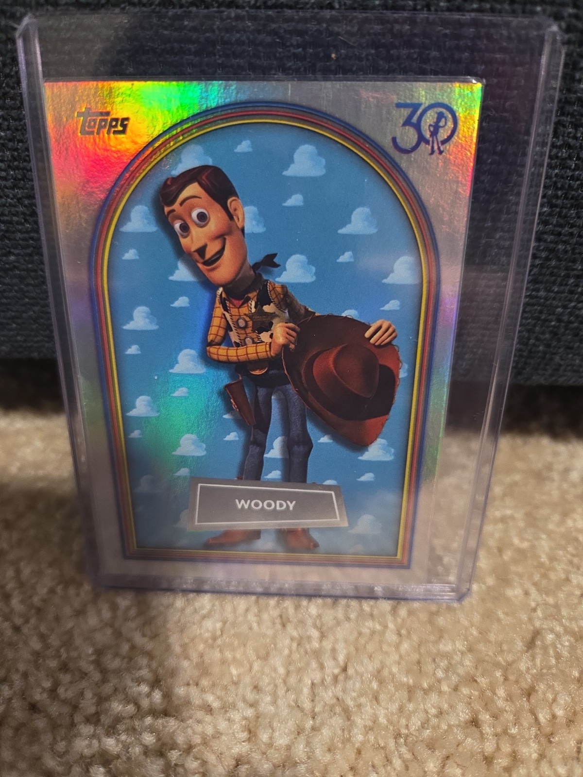 Woody 2025 Topps 30 Years Of Toy Story #1 RR4