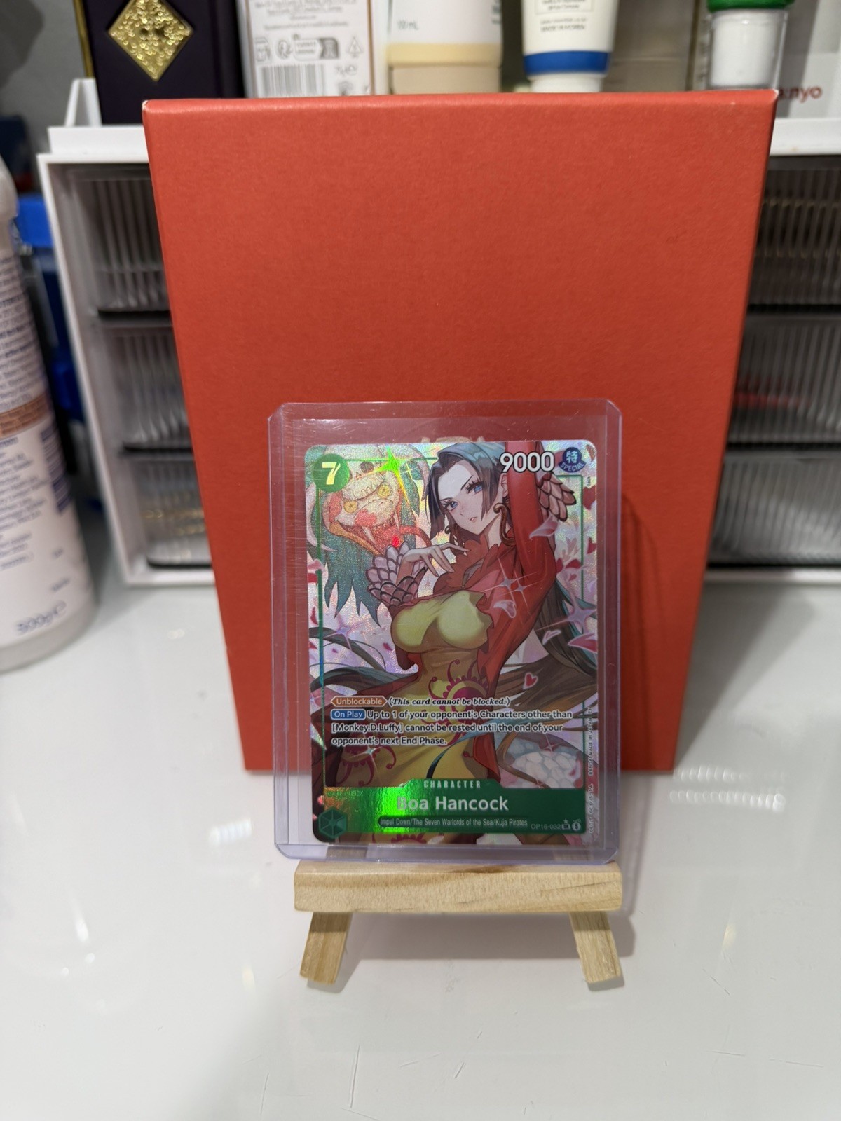 One Piece CCG Boa Hancock OP16-032 Alt Art SR – English