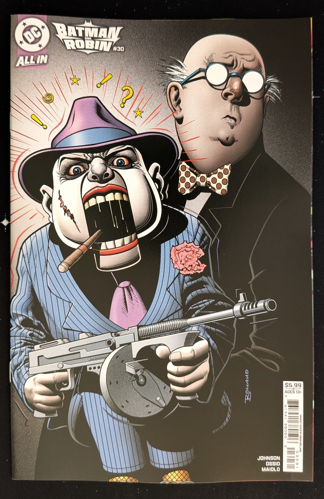 Batman And Robin #30 Brian Bolland Card Stock Variant NM