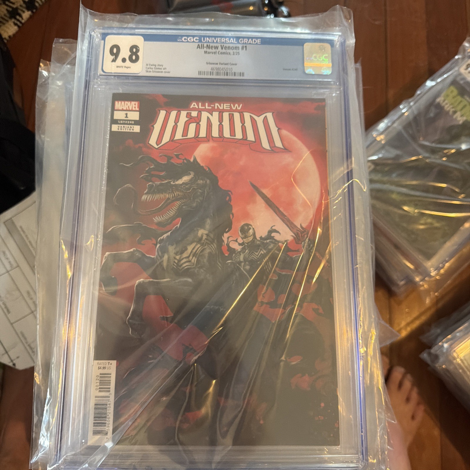 ALL-NEW VENOM #1 CGC 9.8 NEW SLAB – SKAN VARIANT 1:25